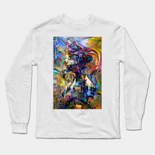 Blend of Colors and Shapes Long Sleeve T-Shirt
